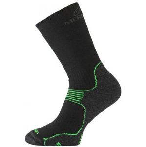 Trekingové merino ponožky Lasting WSB 906 černá